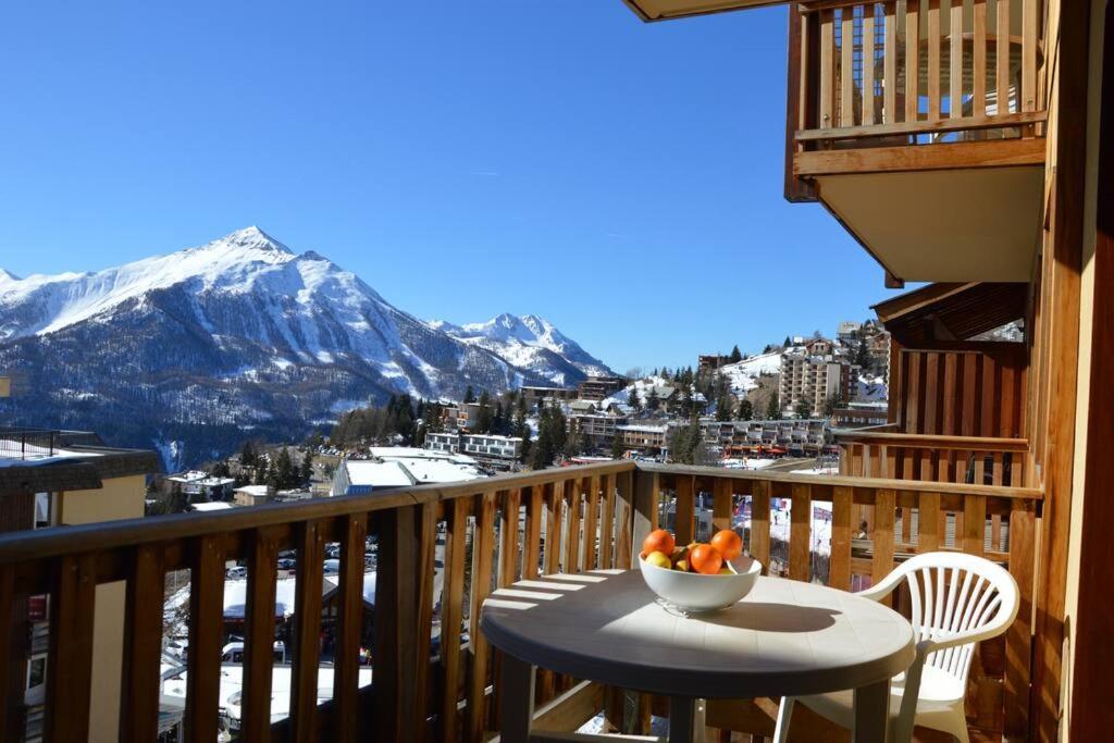 T2 6 P - Pieds Des Pistes - Residence Avec Piscine Orcières Buitenkant foto
